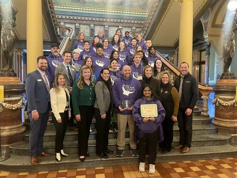 Metro High School at STEM Day at the Capitol