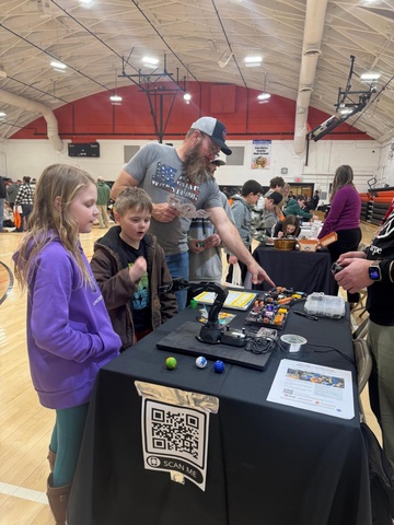 Family at STEM festival