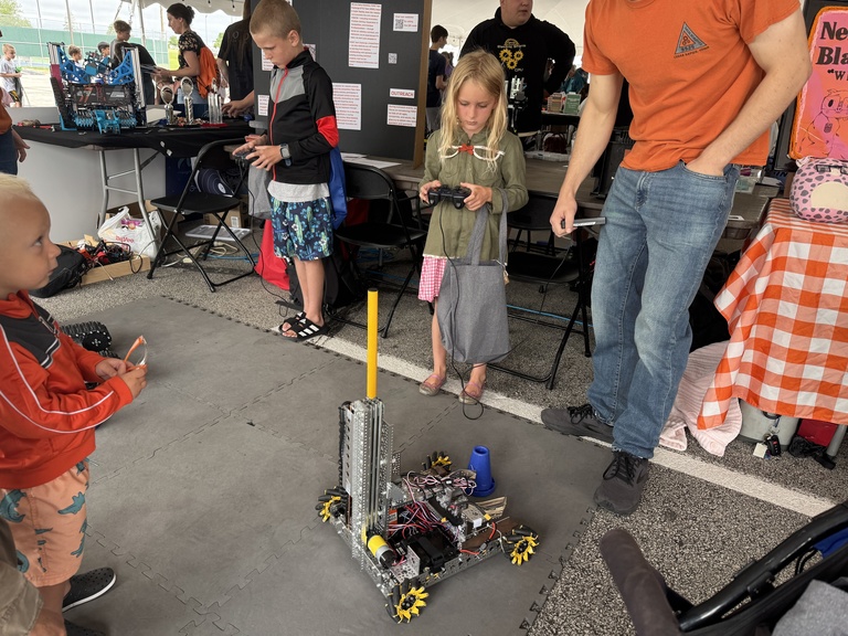 Attendees enjoy the fun at the 2025 Community STEM Day