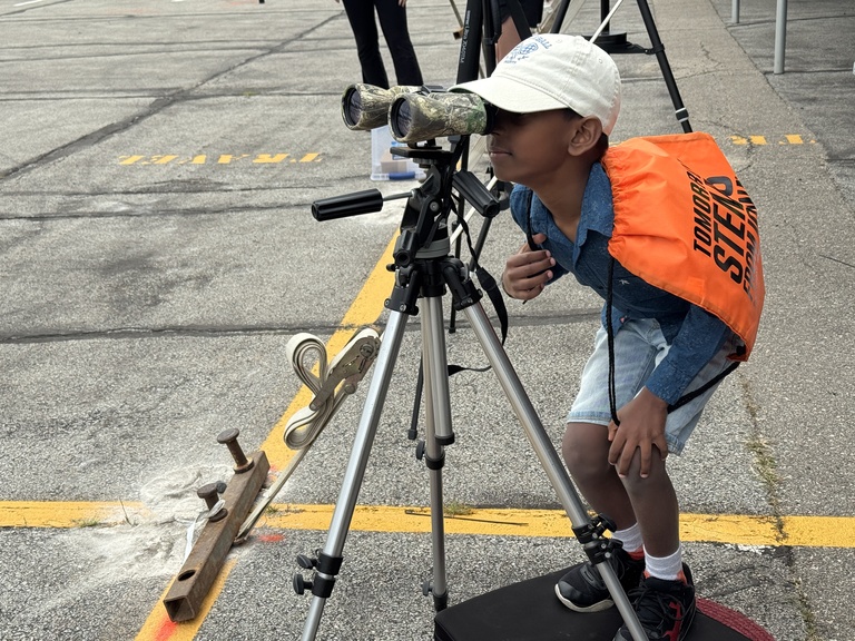 Attendees enjoy the fun at the 2025 Community STEM Day
