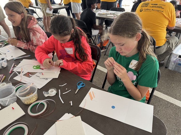Attendees enjoy the fun at the 2025 Community STEM Day