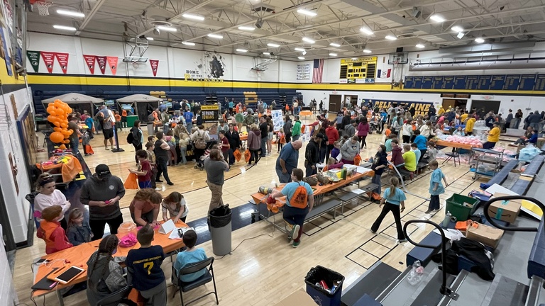 Festival crowd