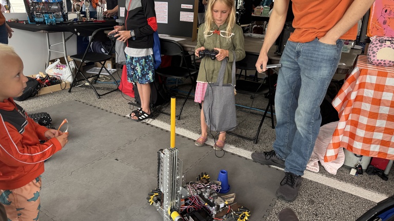 Attendees enjoy the fun at the 2025 Community STEM Day