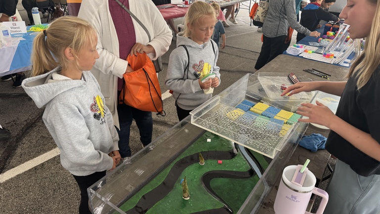 Attendees enjoy the fun at the 2025 Community STEM Day