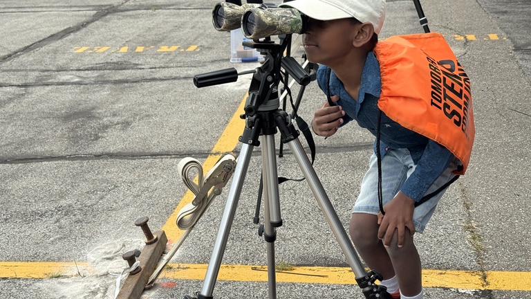Attendees enjoy the fun at the 2025 Community STEM Day