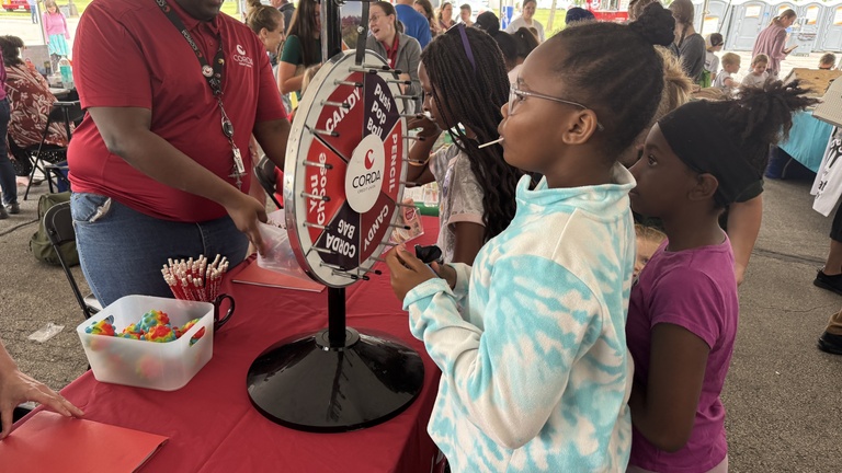 Attendees enjoy the fun at the 2025 Community STEM Day